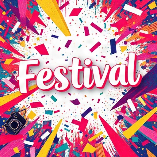 Colorful poster